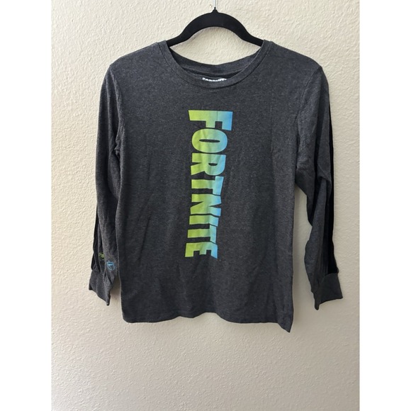 Fortnite Other - Fortnite Size 14/16  Boys Gray Shirt (A522)